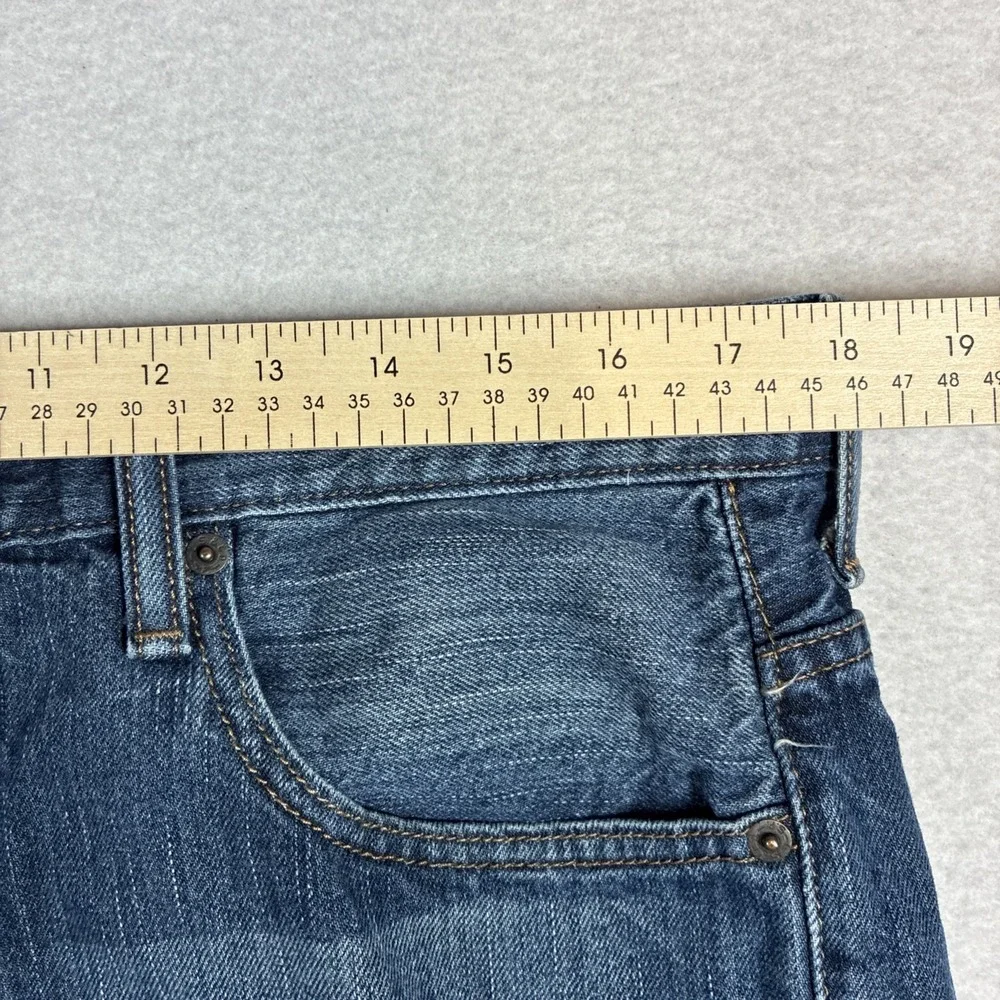 Vintage Levis 569 Jeans Loose Straight Baggy Medium Wash Grunge 90s Y2K 34x32